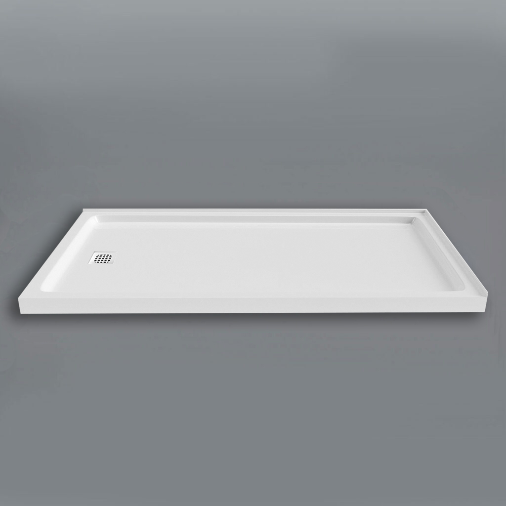 Strada™ 6032D Corner Shower Base Mirolin