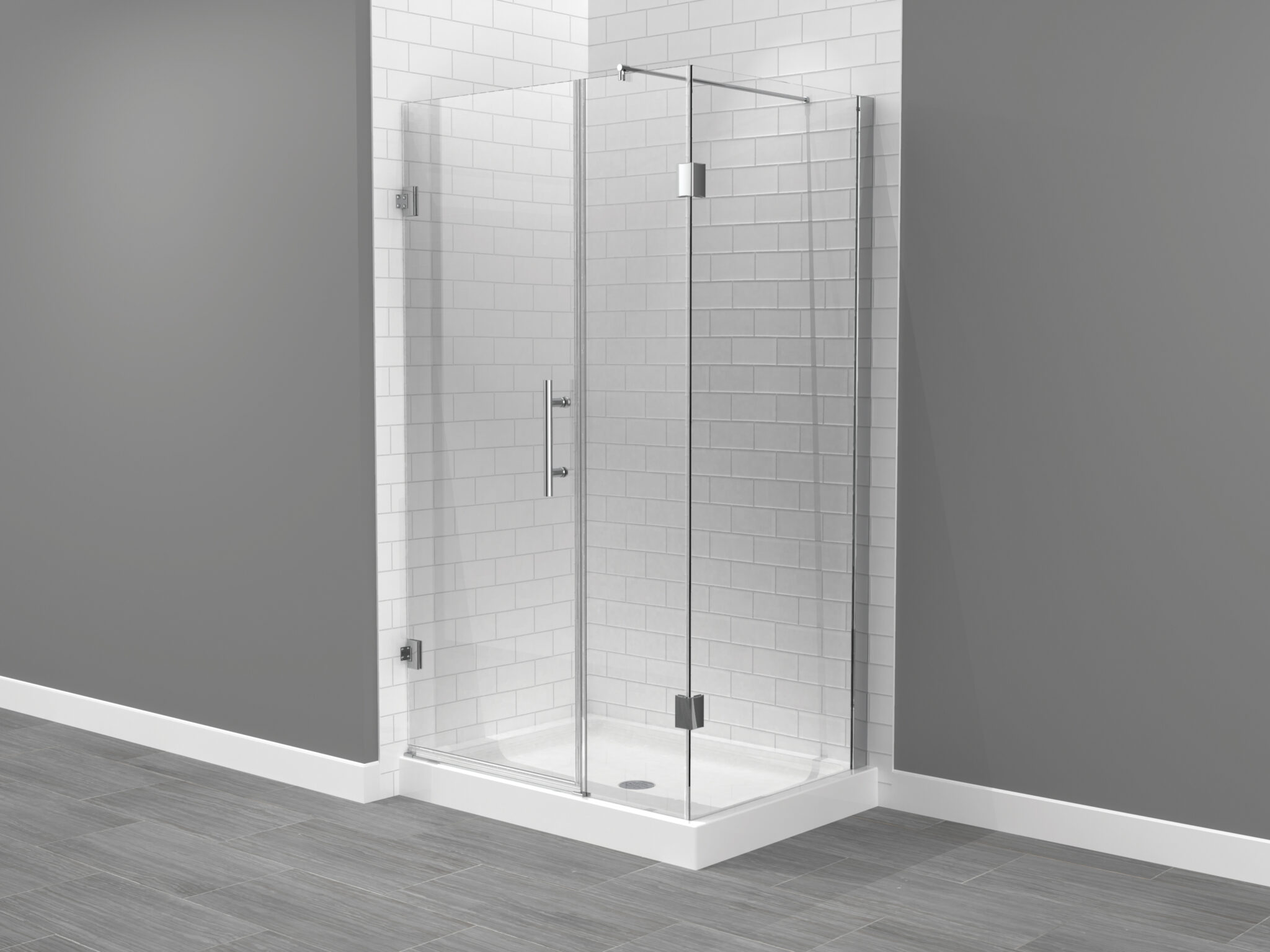 Strada™ 4836A Alcove Shower Base Mirolin