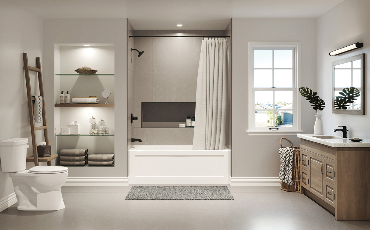 Premium Acrylic, Corner & Tub Showers | Mirolin